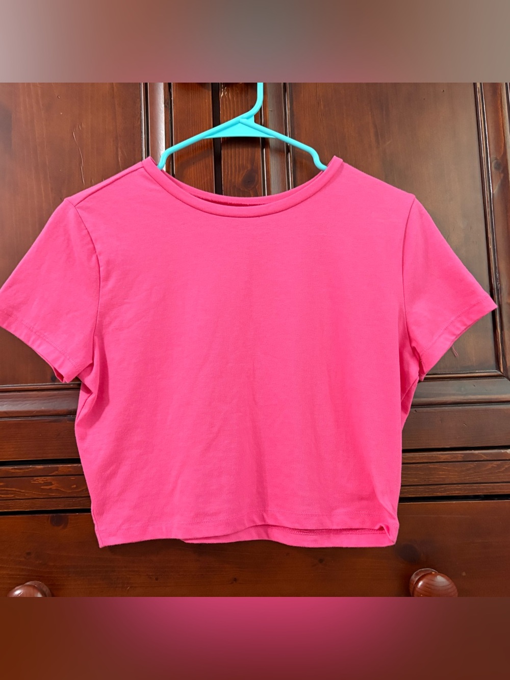 Cute Pink Crop Top